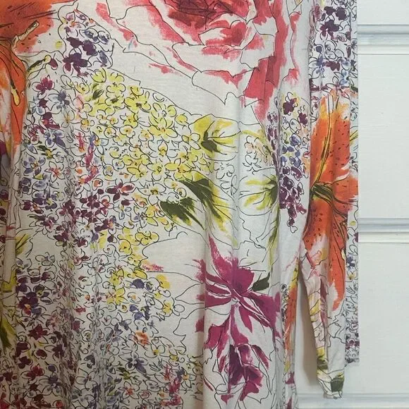 Vintage Chico’s Floral Top - Picture 7 of 16